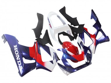 2000-2001 Honda CBR900RR 929 Motorcycle Fairings - White Red Blue UK Manufacturers