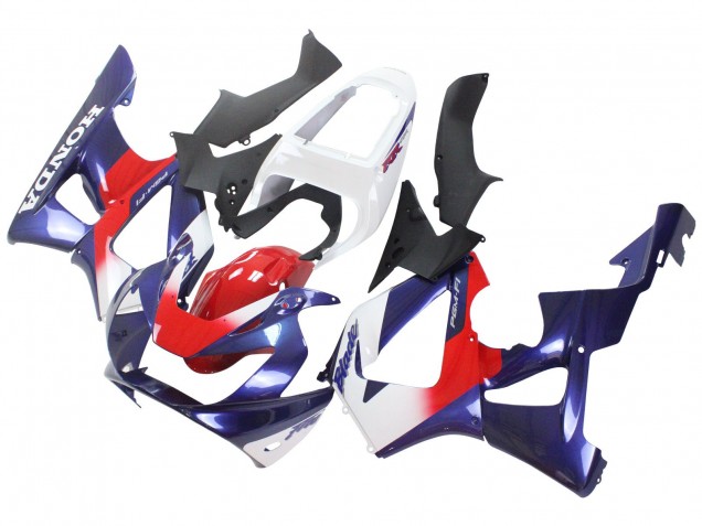 2000-2001 Honda CBR900RR 929 Motorcycle Fairings - White Red Blue UK Manufacturers