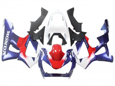 2000-2001 Honda CBR900RR 929 Motorcycle Fairings - White Red Blue UK Manufacturers