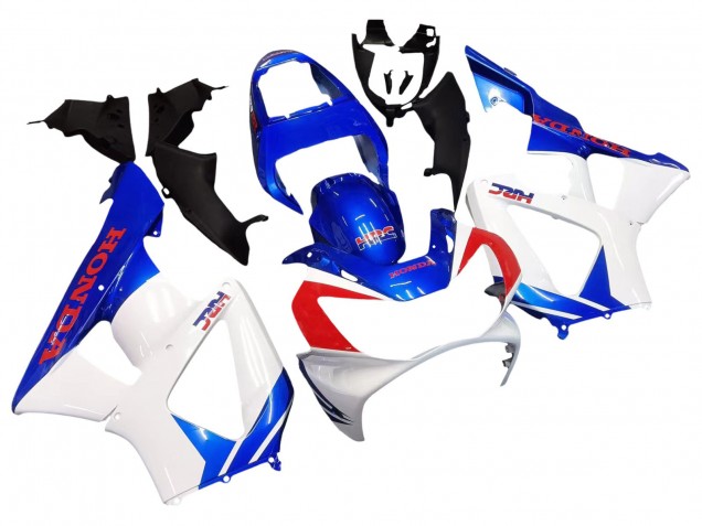 2000-2001 Honda CBR900RR 929 Motorcycle Fairings - White Blue Red HRC UK Manufacturers
