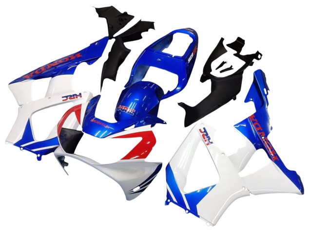 2000-2001 Honda CBR900RR 929 Motorcycle Fairings - White Blue Red HRC UK Manufacturers
