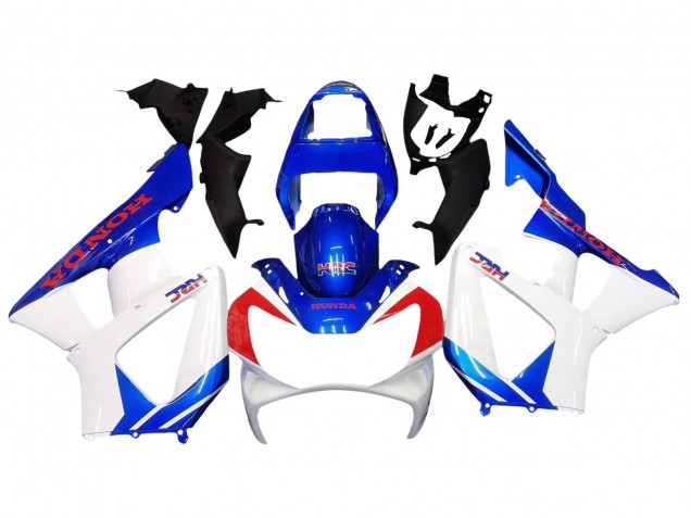 2000-2001 Honda CBR900RR 929 Motorcycle Fairings - White Blue Red HRC UK Manufacturers