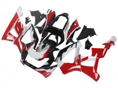 2000-2001 Honda CBR900RR 929 Motorcycle Fairings - White Red Glossy Black Racing UK Manufacturers