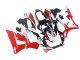 2000-2001 Honda CBR900RR 929 Motorcycle Fairings - White Red Glossy Black Racing UK Manufacturers