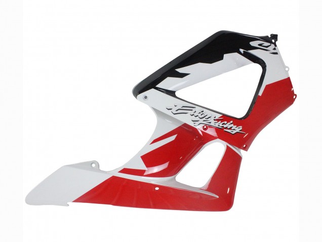 2000-2001 Honda CBR900RR 929 Motorcycle Fairings - White Red Glossy Black Racing UK Manufacturers