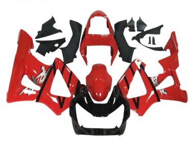 2000-2001 Honda CBR900RR 929 Motorcycle Fairings - Red Glossy Black UK Manufacturers