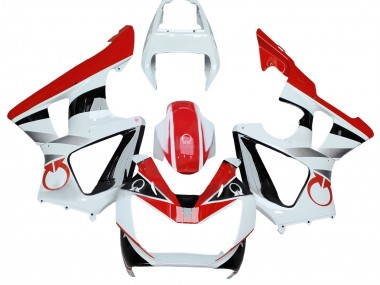 2000-2001 Honda CBR900RR 929 Motorcycle Fairings - White Red Black UK Manufacturers