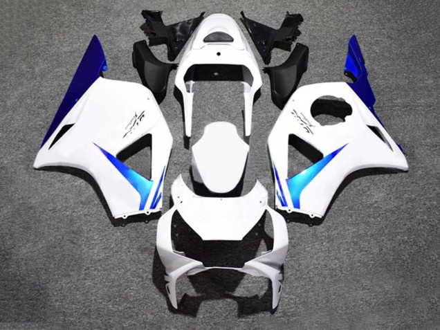 2002-2003 Honda CBR900RR 954 Motorcycle Fairings - White Blue UK Manufacturers