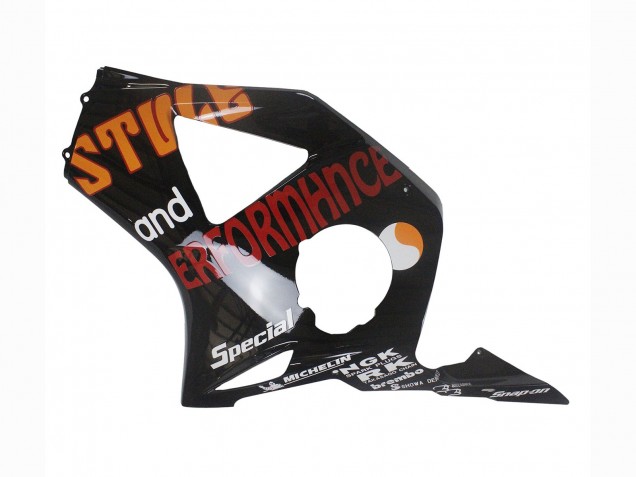 2002-2003 Honda CBR900RR 954 Motorcycle Fairings - Yellow Red Glossy Black Repsol Rossi UK Manufacturers