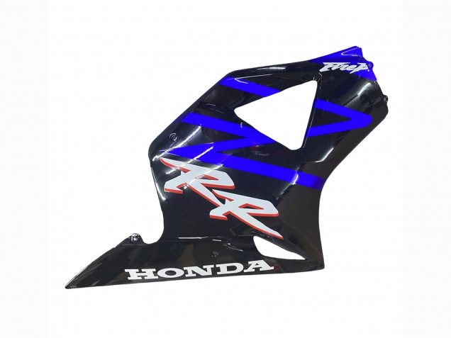 2002-2003 Honda CBR900RR 954 Motorcycle Fairing Kits - Blue Glossy Black UK Manufacturers