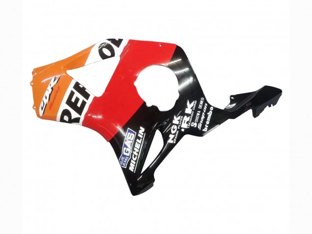 2002-2003 Honda CBR900RR 954 Motorcycle Fairing Kits - Orange White Red Glossy Black Repsol UK Manufacturers