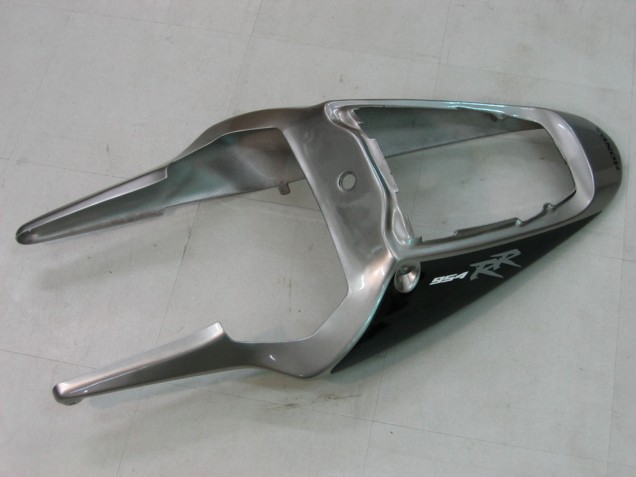 2002-2003 Honda CBR900RR 954 Motorcycle Fairings - Silver Glossy Black UK Manufacturers