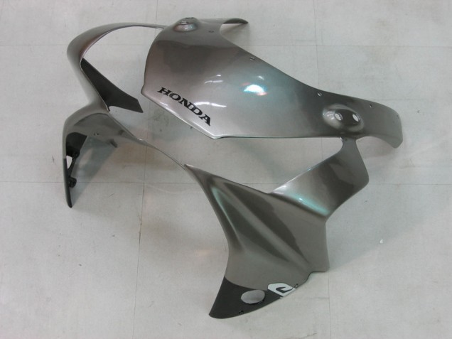 2002-2003 Honda CBR900RR 954 Motorcycle Fairings - Silver Glossy Black UK Manufacturers