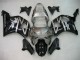 2002-2003 Honda CBR900RR 954 Motorcycle Fairings - Silver Glossy Black UK Manufacturers