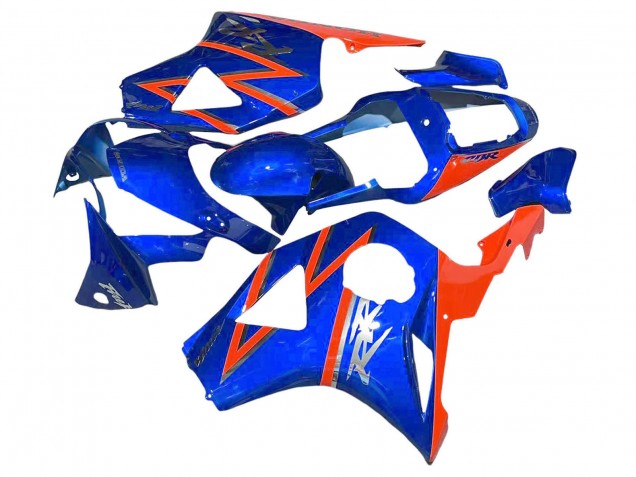 2002-2003 Honda CBR900RR 954 Motorcycle Fairings - Orange Blue UK Manufacturers