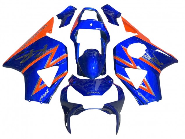 2002-2003 Honda CBR900RR 954 Motorcycle Fairings - Orange Blue UK Manufacturers