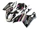 2007-2014 Ducati 848 Motorcycle Fairings - White Pink Glossy Black Connie UK Manufacturers