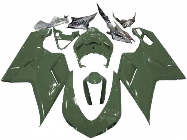 2007-2014 Ducati 848/1098/1198 Motorcycle Fairings - Green UK Manufacturers