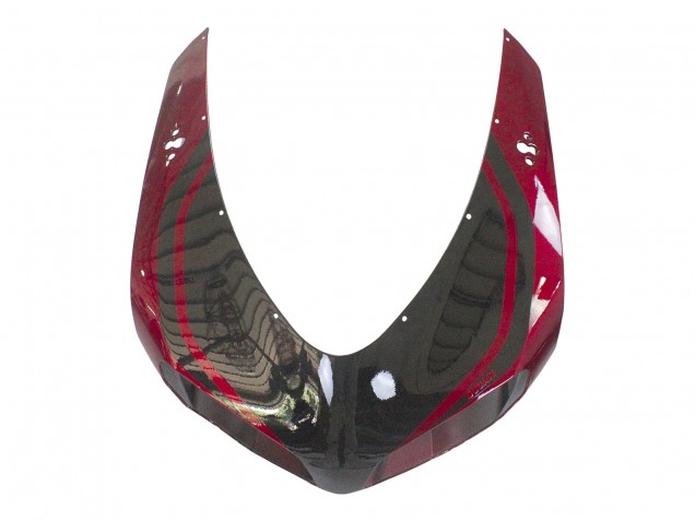 2007-2014 Ducati 848 Motorcycle Fairing - Red Glossy Black UK Manufacturers