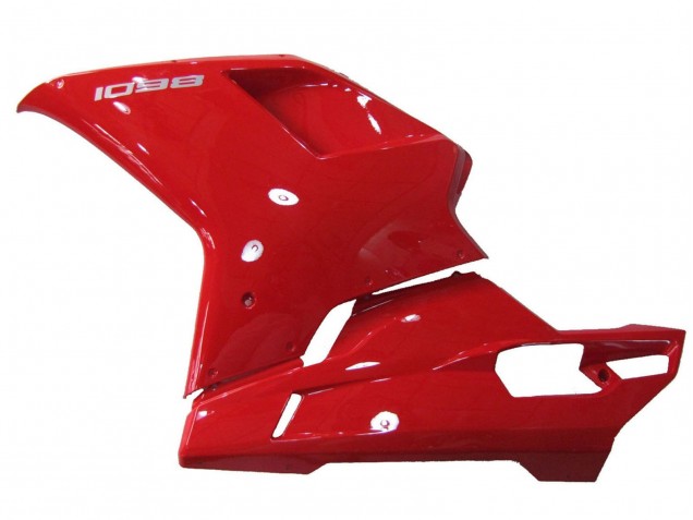 2007-2014 Ducati 1098 Motorcycle Fairing - Red UK Manufacturers