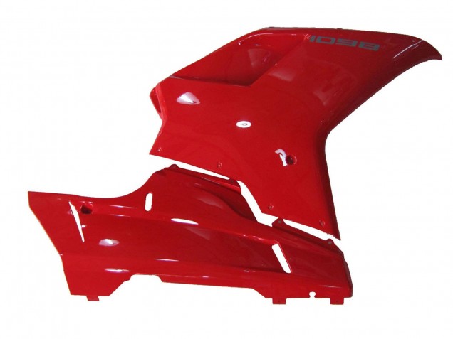2007-2014 Ducati 1098 Motorcycle Fairing - Red UK Manufacturers