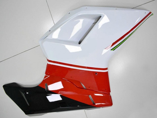 2007-2014 Ducati 848/1098/1198 Motorcycle Fairings - White Red Green Glossy Black UK Manufacturers
