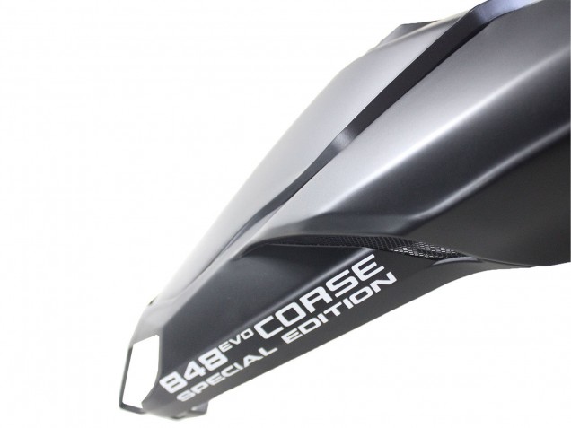 2007-2014 Ducati 848 Motorcycle Fairings - Matte Grey UK Manufacturers