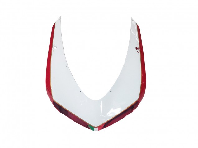 2007-2014 Ducati 1098 Motorcycle Fairings - White Red Glossy Black UK Manufacturers