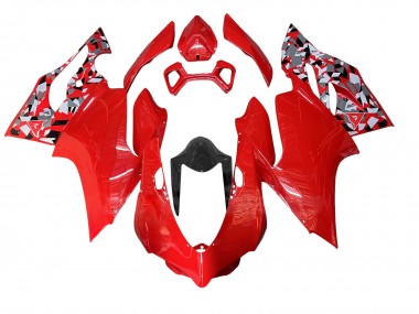 2011-2014 Ducati Panigale 899/1199 Motorcycle Fairing - Red Grey Black UK Manufacturers
