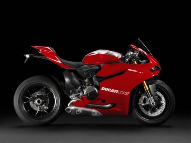 2011-2014 Ducati 1199 Motorcycle Fairing - Red UK Manufacturers