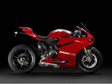 2011-2014 Ducati 1199 Motorcycle Fairing - Red UK Manufacturers