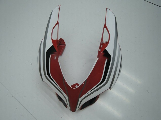 2011-2014 Ducati Panigale 899 Motorcycle Fairing - White Red Glossy Black UK Manufacturers