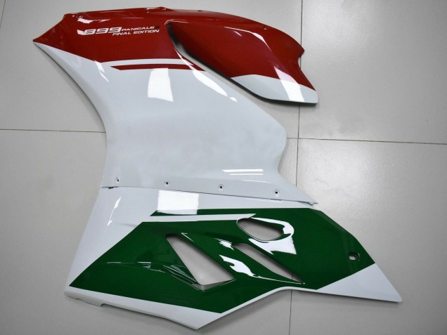 2011-2014 Ducati Panigale 899 Motorcycle Fairings - White Red Dark Green UK Manufacturers