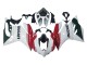 2011-2014 Ducati Panigale 899 Motorcycle Fairings - White Red Glossy Black UK Manufacturers