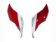 2011-2014 Ducati 1199 Motorcycle Fairings - White Red Glossy Black UK Manufacturers