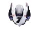 2011-2014 Ducati Panigale 899/1199 Motorcycle Fairings - White Black Blue Fiamm Ficc 7 UK Manufacturers