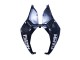 2011-2014 Ducati Panigale 899/1199 Motorcycle Fairings - White Black Blue Fiamm Ficc 7 UK Manufacturers