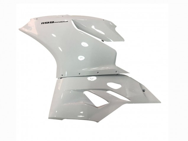2011-2014 Ducati 1199 Motorcycle Fairings - White UK Manufacturers