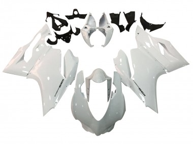 2011-2014 Ducati 1199 Motorcycle Fairings - White UK Manufacturers