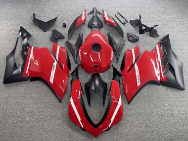 2015-2020 Ducati 959 Motorcycle Fairings - Red Matte Black UK Manufacturers