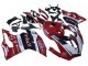 2015-2020 Ducati 959/1299 Motorcycle Fairings - White Red Black Aruba 7 UK Manufacturers