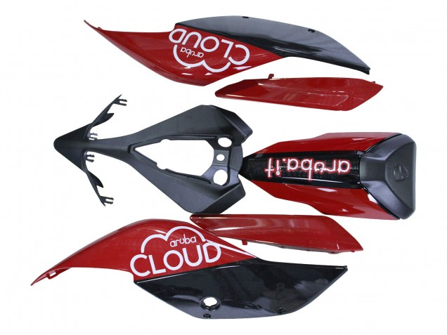 2015-2020 Ducati 959/1299 Motorcycle Fairings - White Red Black Aruba 7 UK Manufacturers
