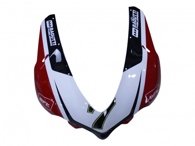 2015-2020 Ducati 959/1299 Motorcycle Fairings - White Red Black Aruba 7 UK Manufacturers