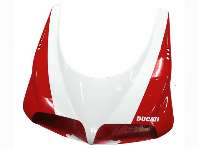 1993-2005 Ducati 996 Motorcycle Fairings - White Red Gold Glossy Black Corse Performance UK Manufacturers