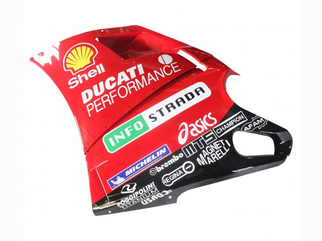 1993-2005 Ducati 748/916/996/998 Motorcycle Fairings - White Red Yellow Green Glossy Black Performance UK Manufacturers