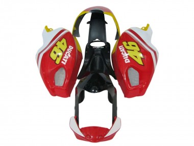 2008-2012 Ducati Monster 696 796 1100 1100S Motorcycle Fairings - White Red Glossy Black Yellow 46 UK Manufacturers