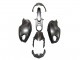 2008-2012 Ducati Monster 696 796 1100 1100S Motorcycle Fairing - Matte Black UK Manufacturers