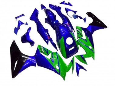 2002-2006 Honda CBR125R Motorcycle Fairings - Blue Green Glossy Black UK Manufacturers