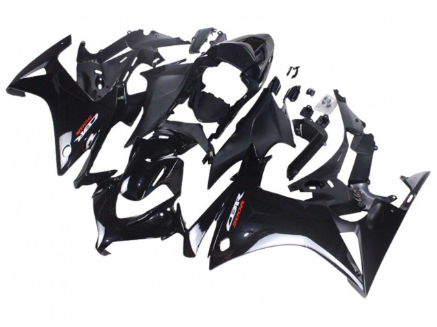 2013-2015 Honda CBR500R Motorcycle Fairings - Glossy Black Matte Black UK Manufacturers