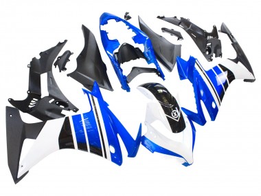 2013-2015 Honda CBR500R Motorcycle Fairings - Blue White Matte Black UK Manufacturers
